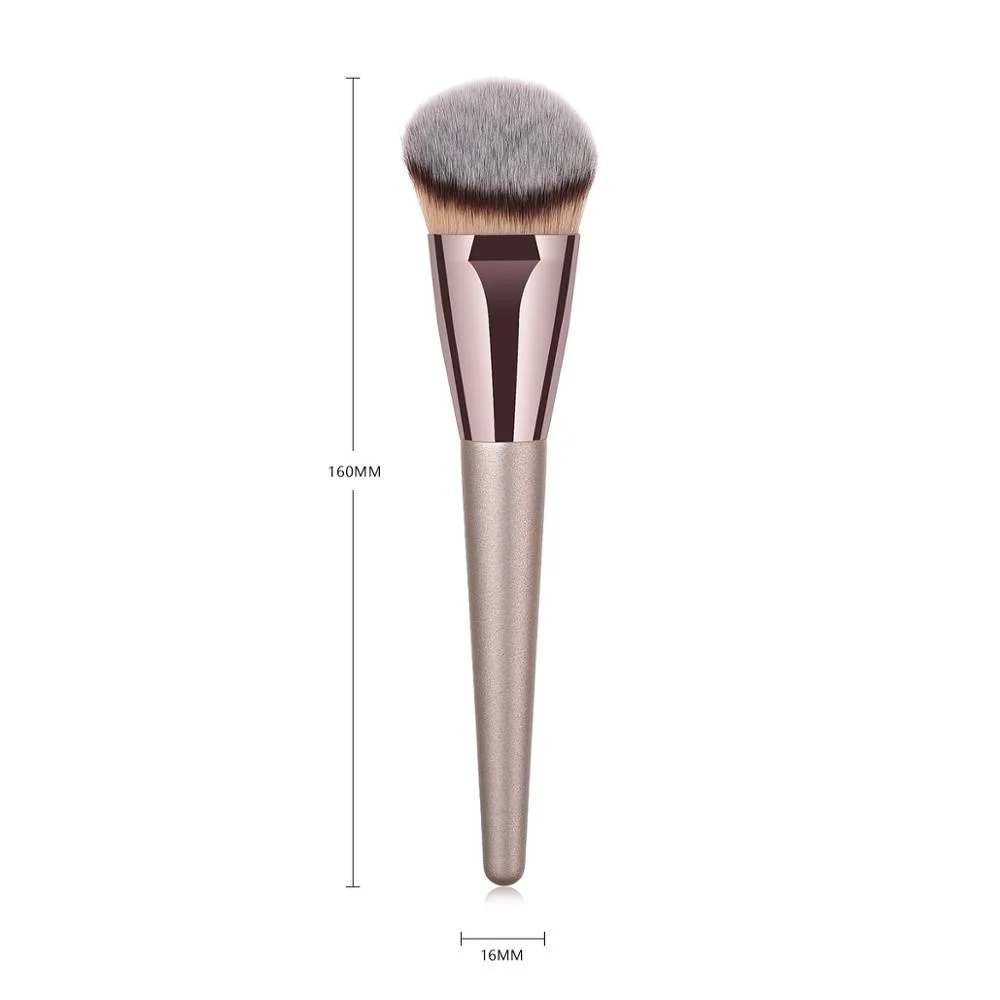 Liquid Foundation Kabuki Makeup Brush Flat Top Expert Stippling Blending Buffing Make up Cream Powder Mineral Brush